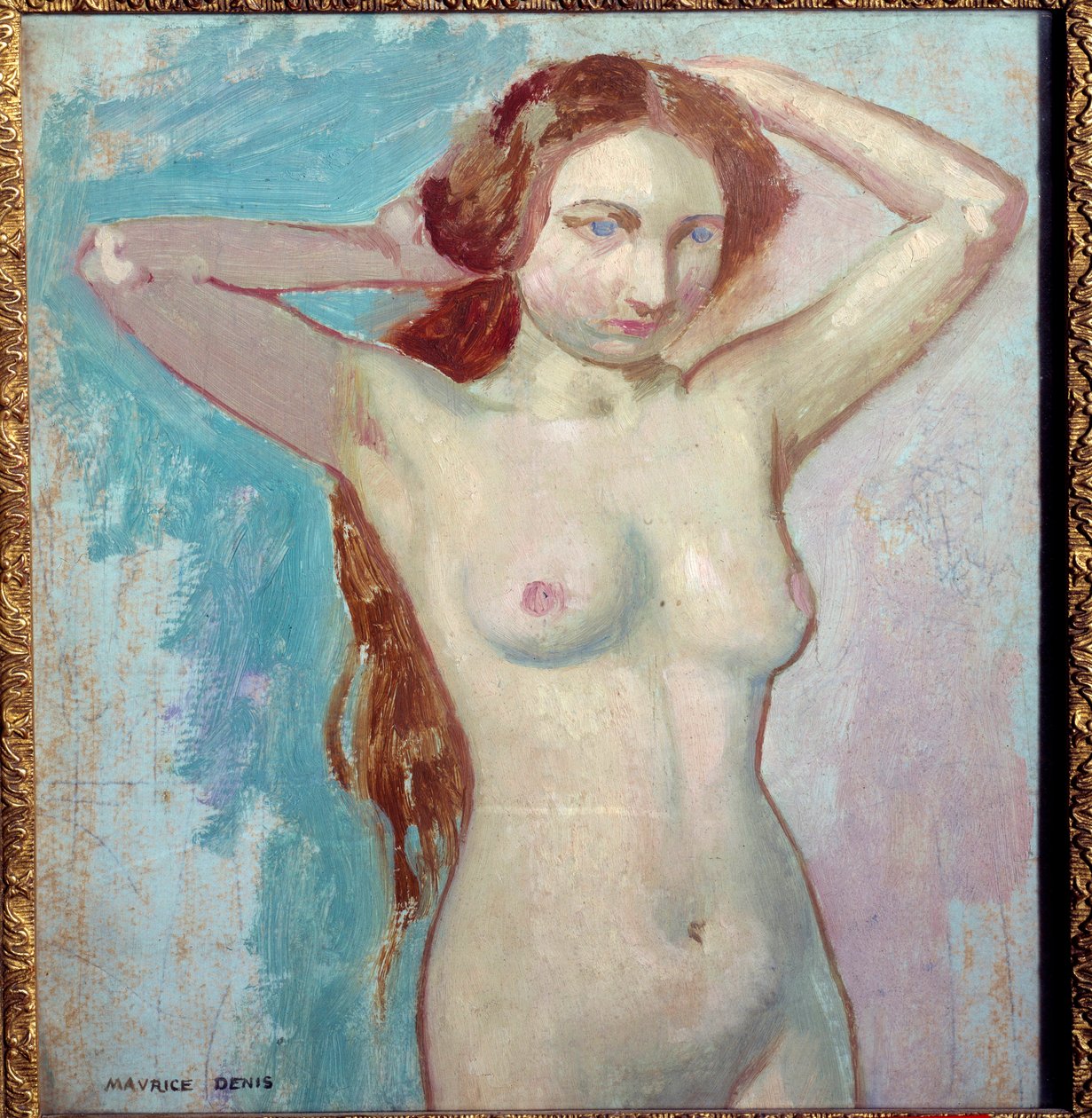 裸体美发 作者 莫里斯·丹尼斯（Maurice Denis）