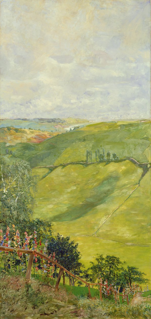 夏季景观，1884-85 作者 马克斯·克林格
