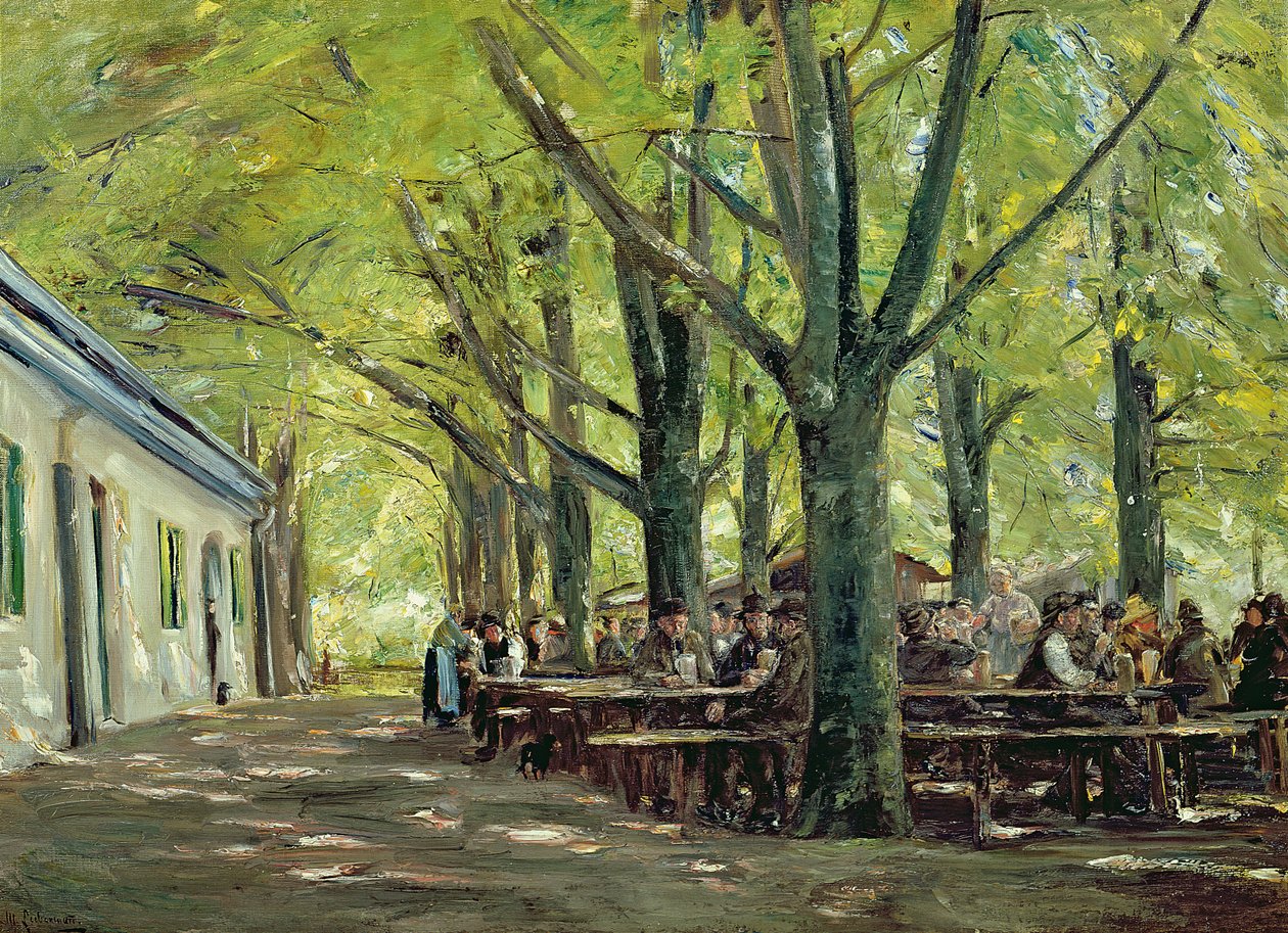 A Country Brasserie，Brannenburg，Bavaria，1894 作者 马克斯·利伯曼