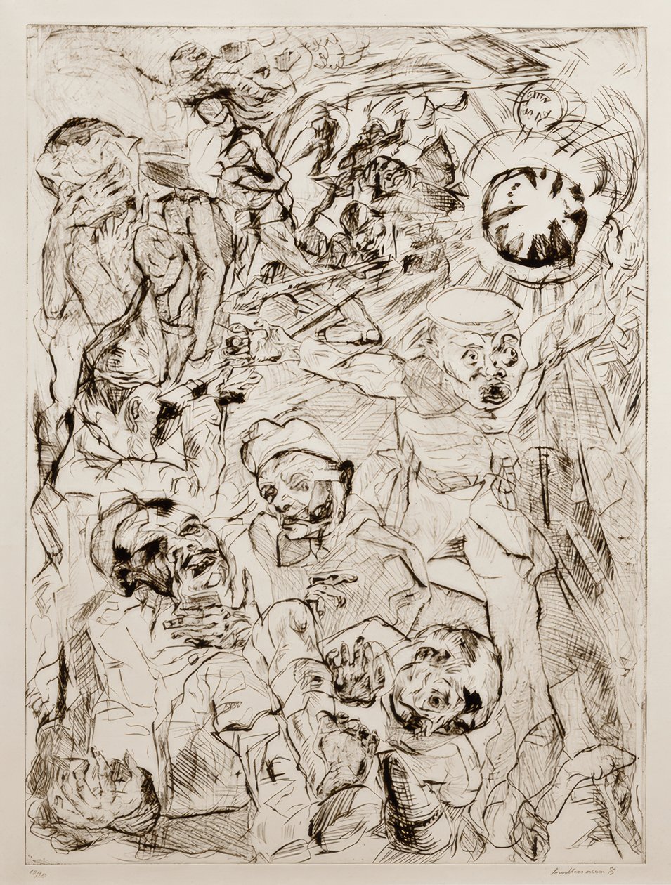 手榴弹 作者 马克斯·贝克曼