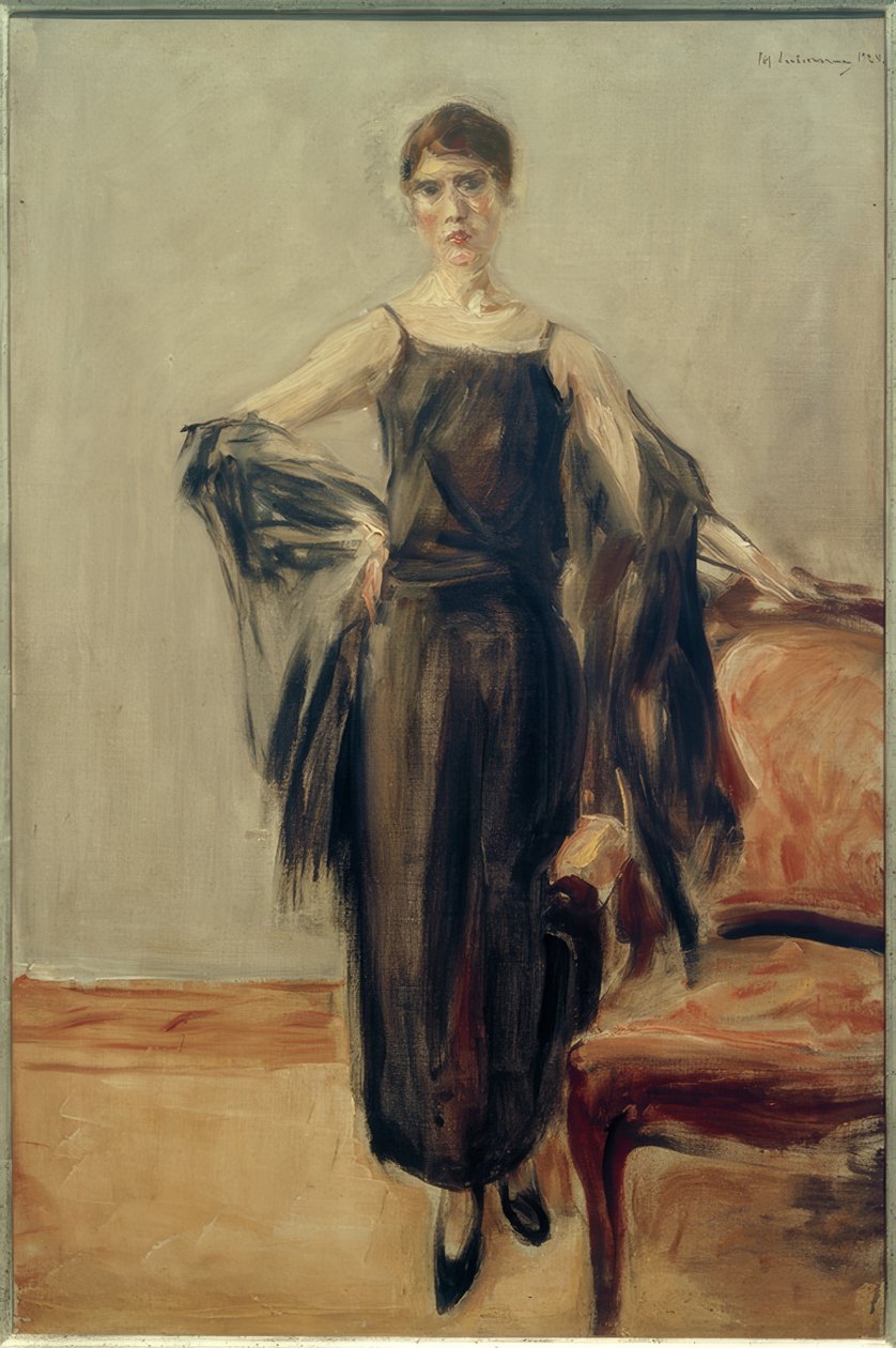 Genia Levine，站立 作者 马克斯·利伯曼