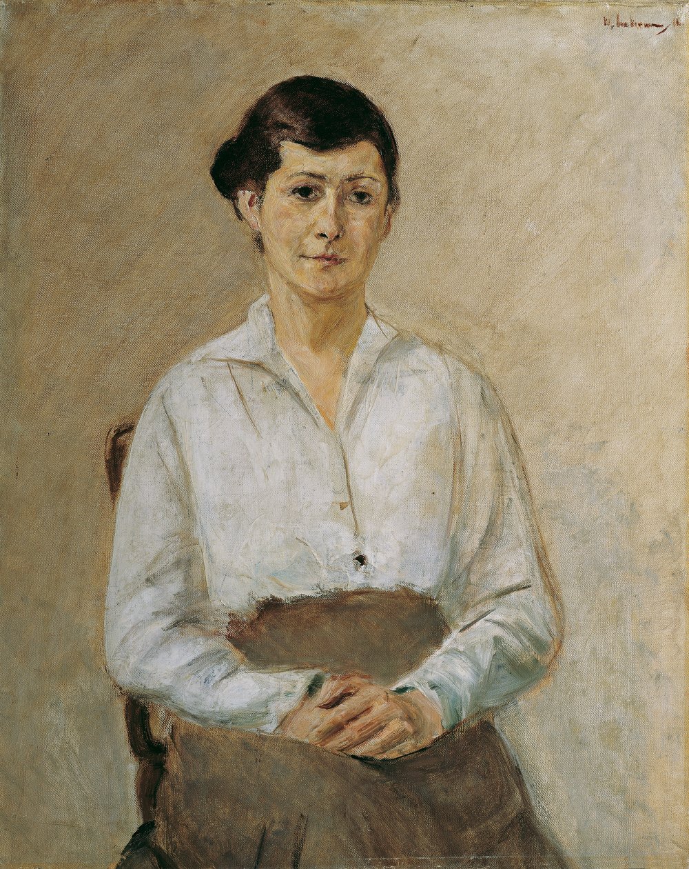 Käthe Liebermann - 艺术家的女儿 作者 马克斯·利伯曼