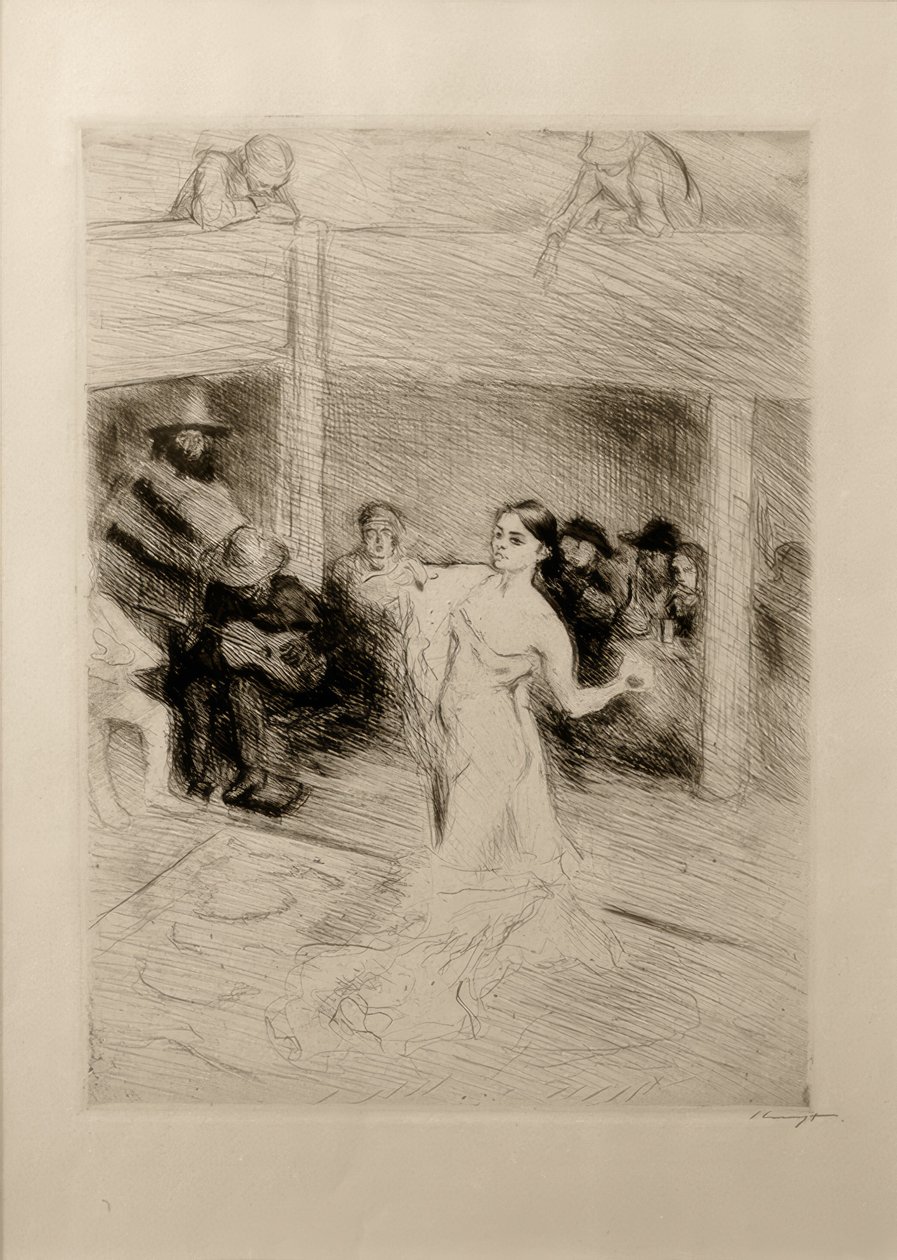 M.Slevogt，舞者 作者 马克斯·斯沃沃格