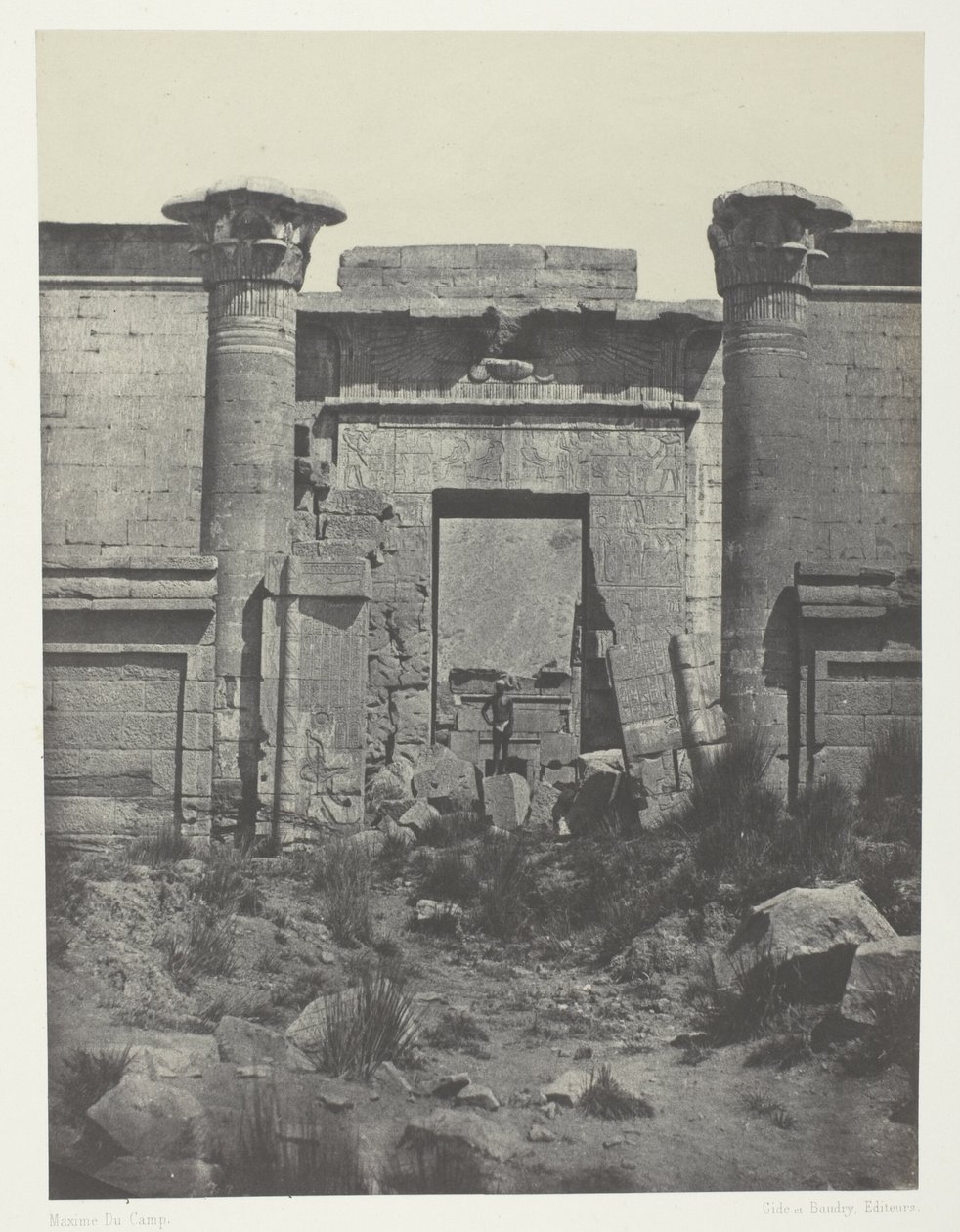 Médinet-Habou, Propylaea of the Thoutmoseum; Thebes 作者 马克西姆·杜营