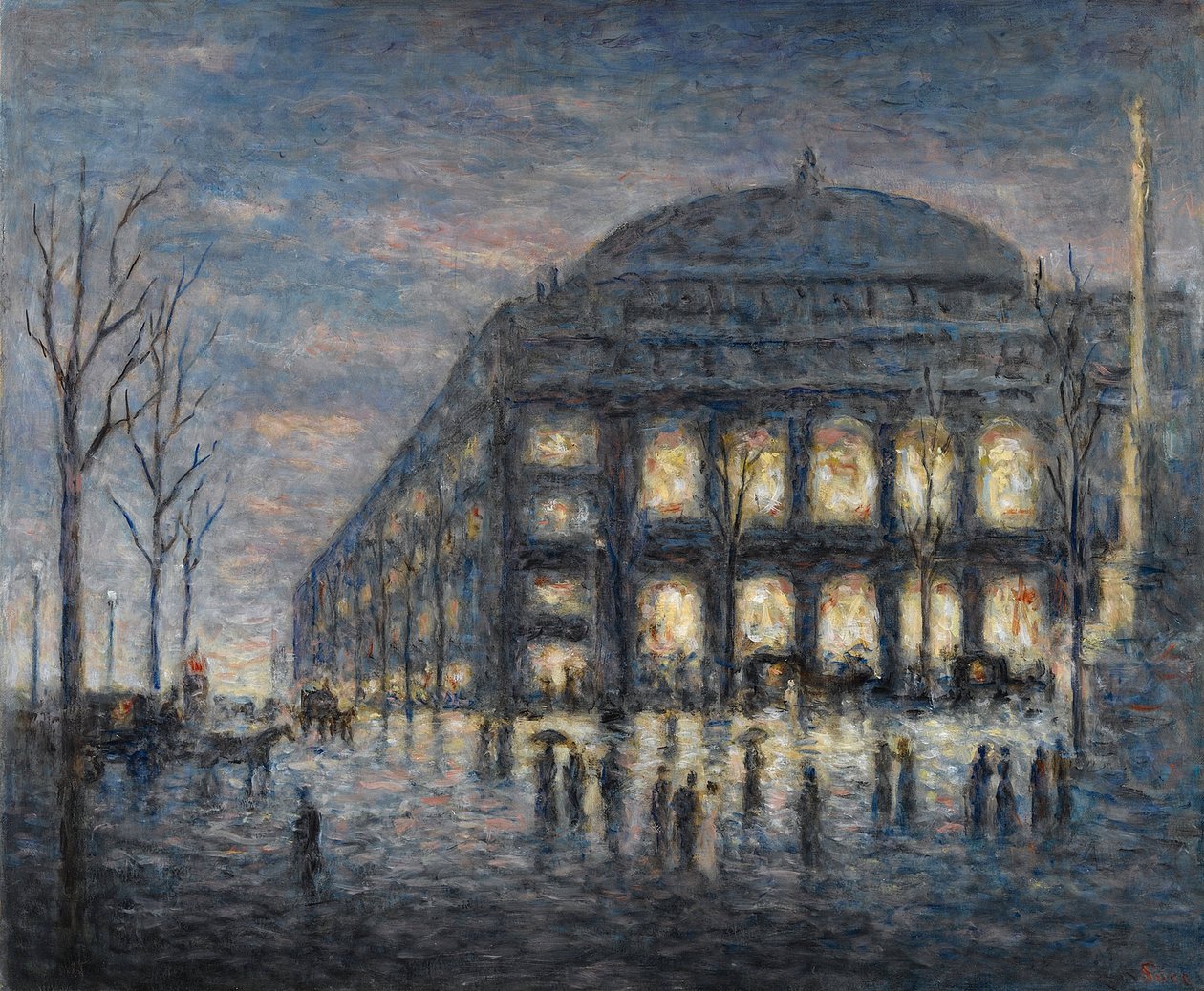 图片不明 作者 马克西米利安·卢斯（Maximilien Luce）
