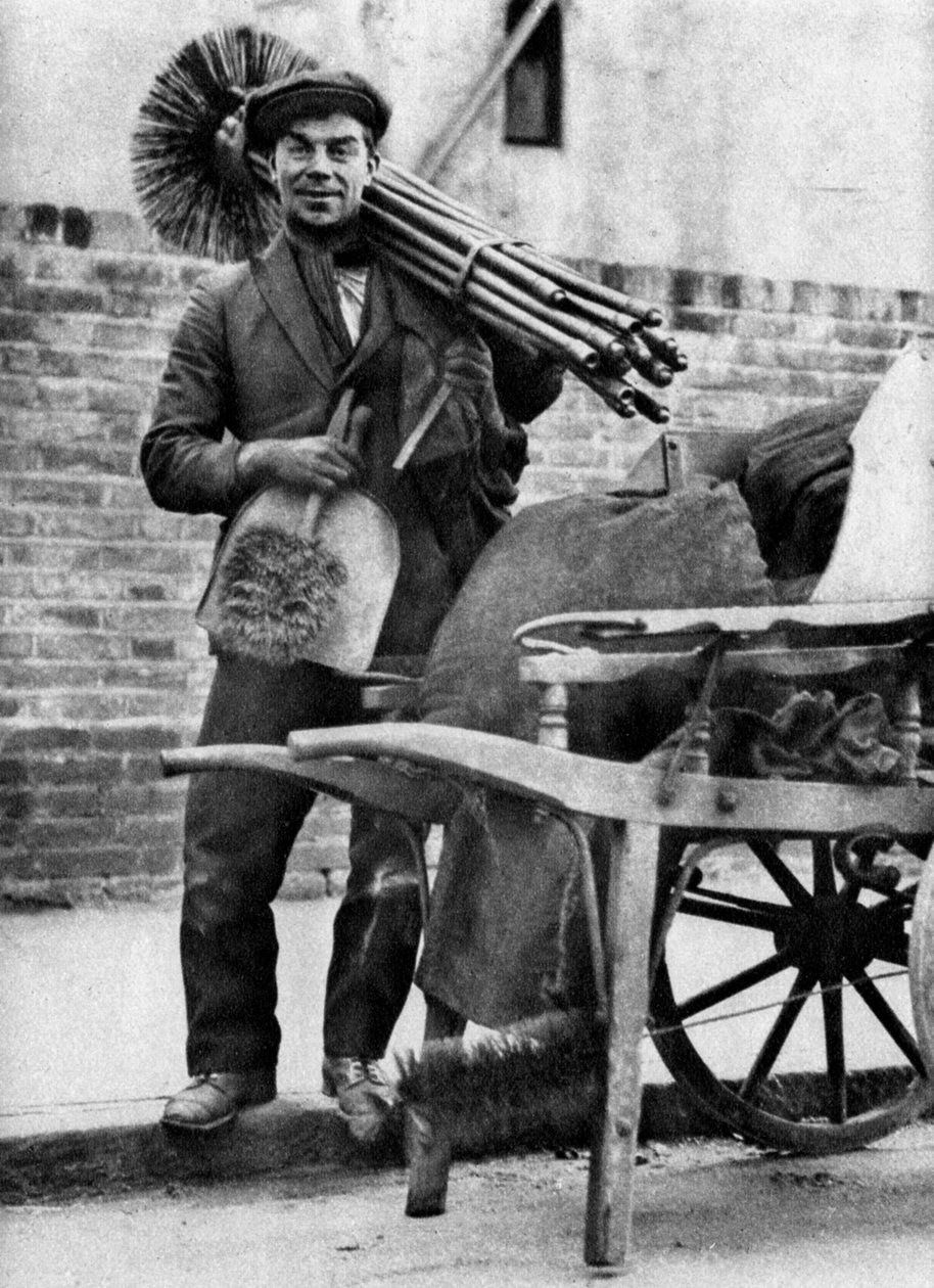 烟囱横扫，伦敦，1926-1927年。 作者 麦克里什
