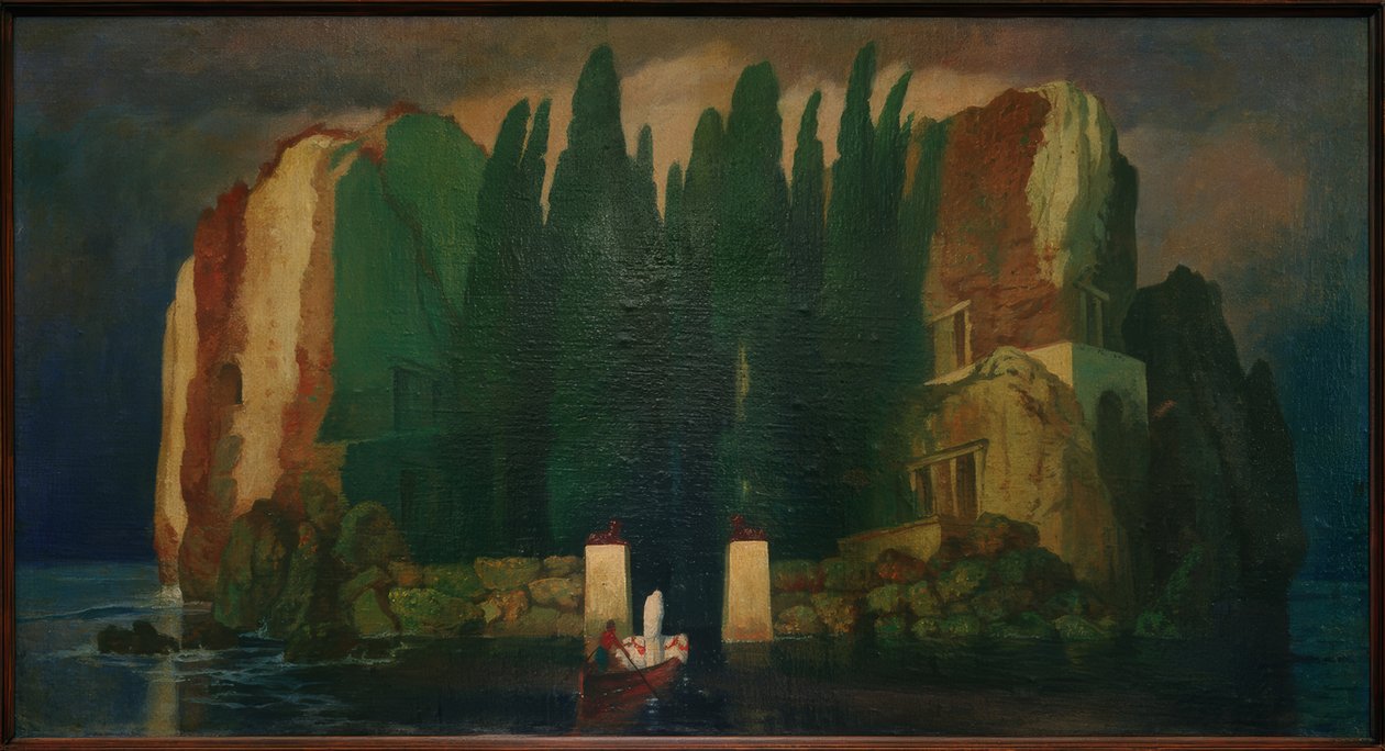 亡灵之岛 (仿照A.Böcklin) 作者 梅尔基奥·莱希特
