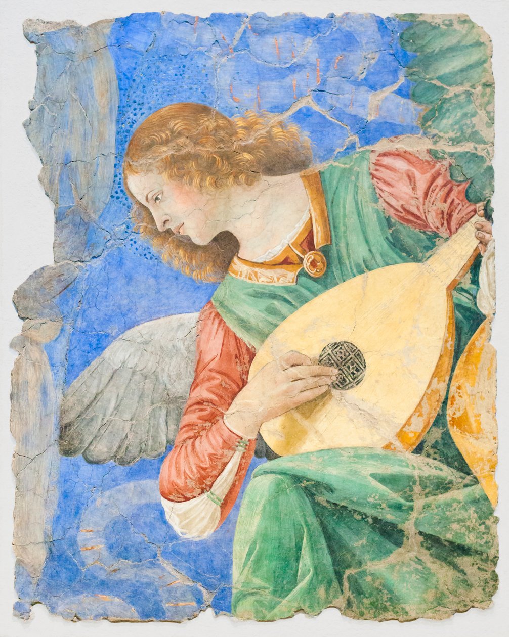 音乐天使，约 1480 年 作者 Melozzo da Forli