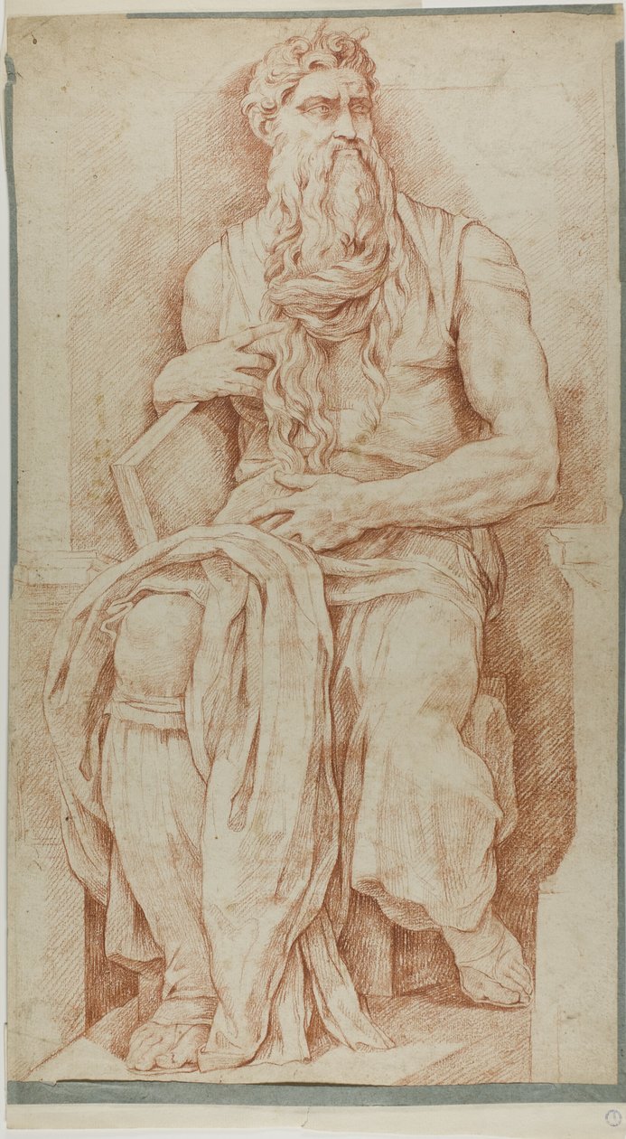 摩西 作者 米开朗基罗（Michelangelo Buonarroti）