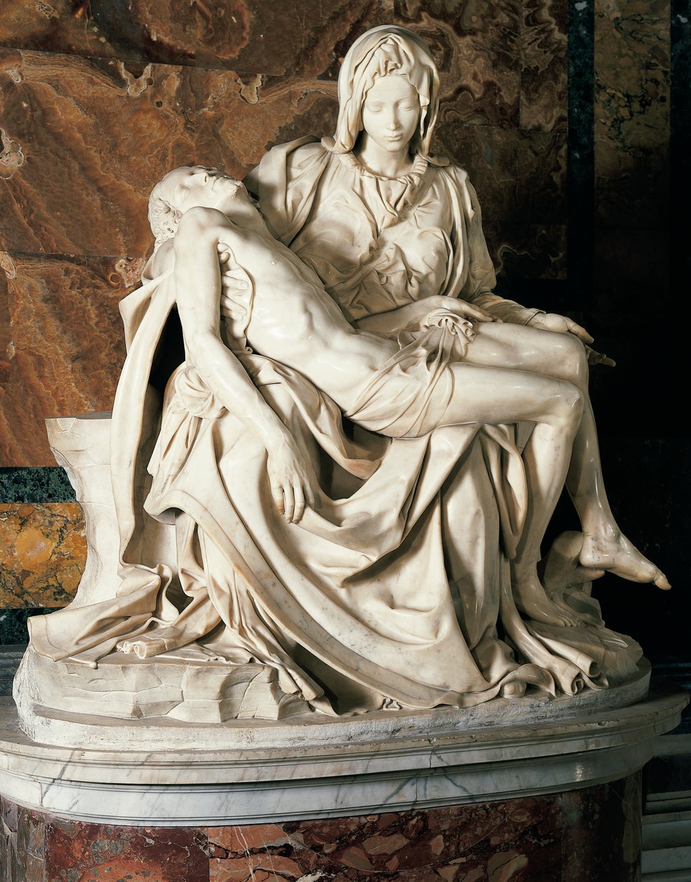 圣母怜子图 作者 米开朗基罗（Michelangelo Buonarroti）