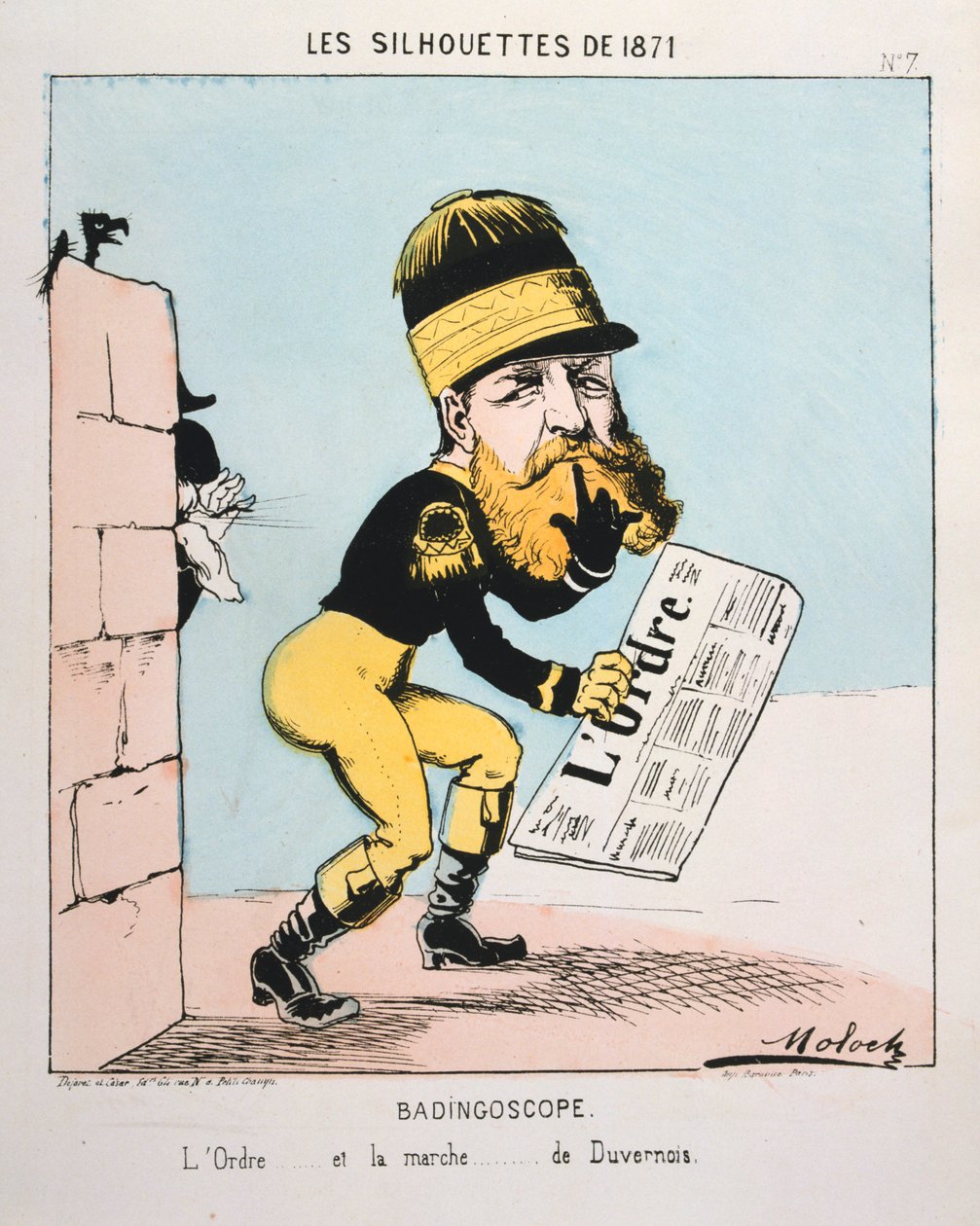 Badingoscope，1871年 作者 主宰