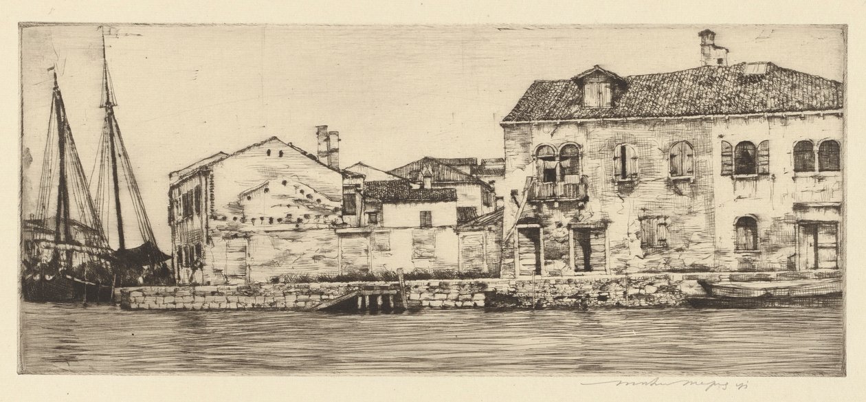 威尼斯朱代卡 作者 Mortimer Menpes