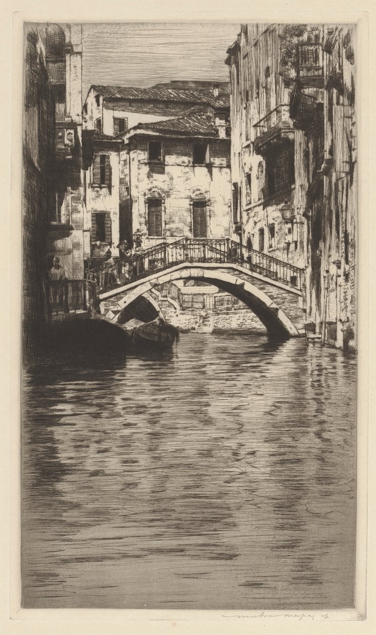 奥斯马林运河 作者 Mortimer Menpes