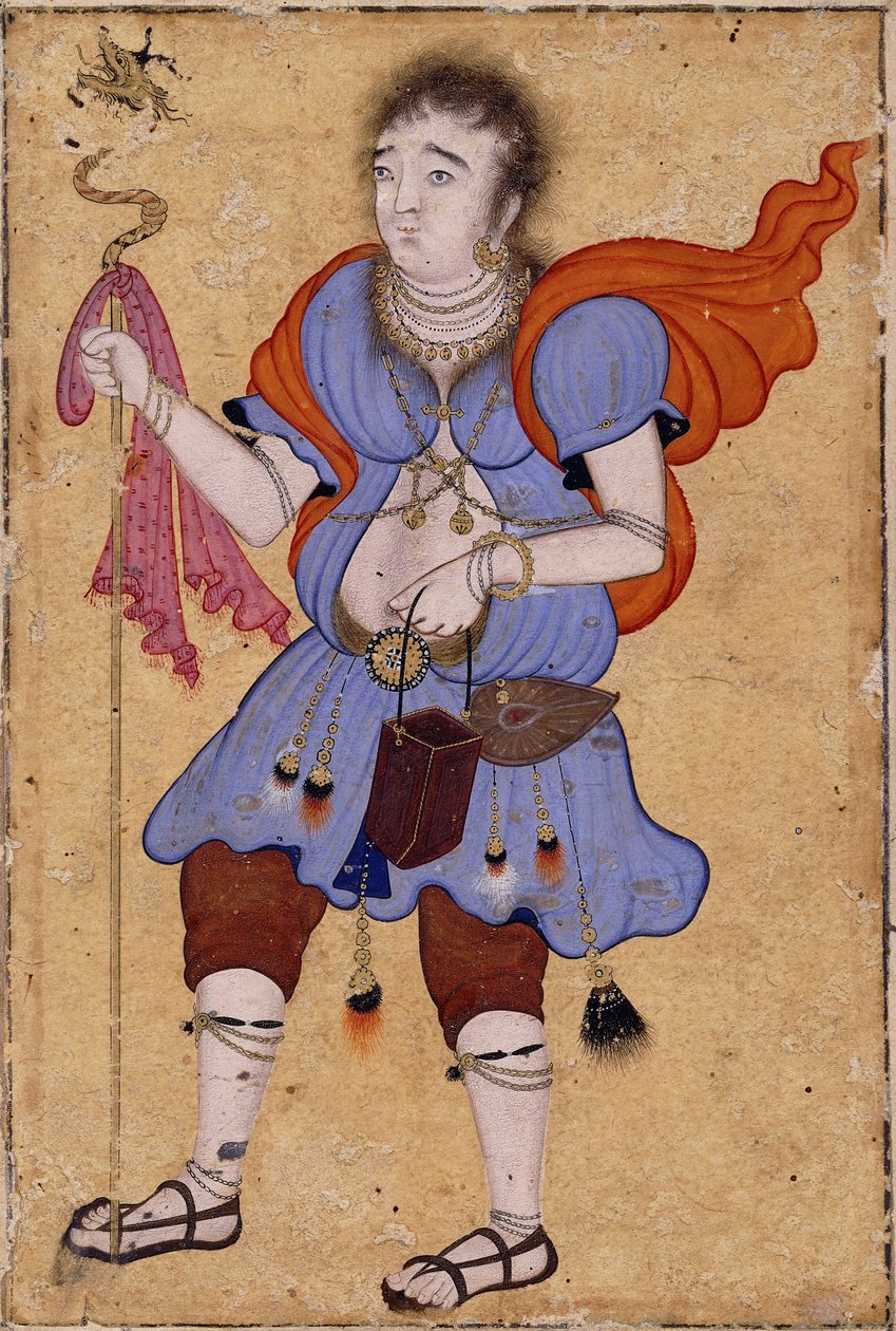 朝圣者，c.1570 作者 莫卧儿学校