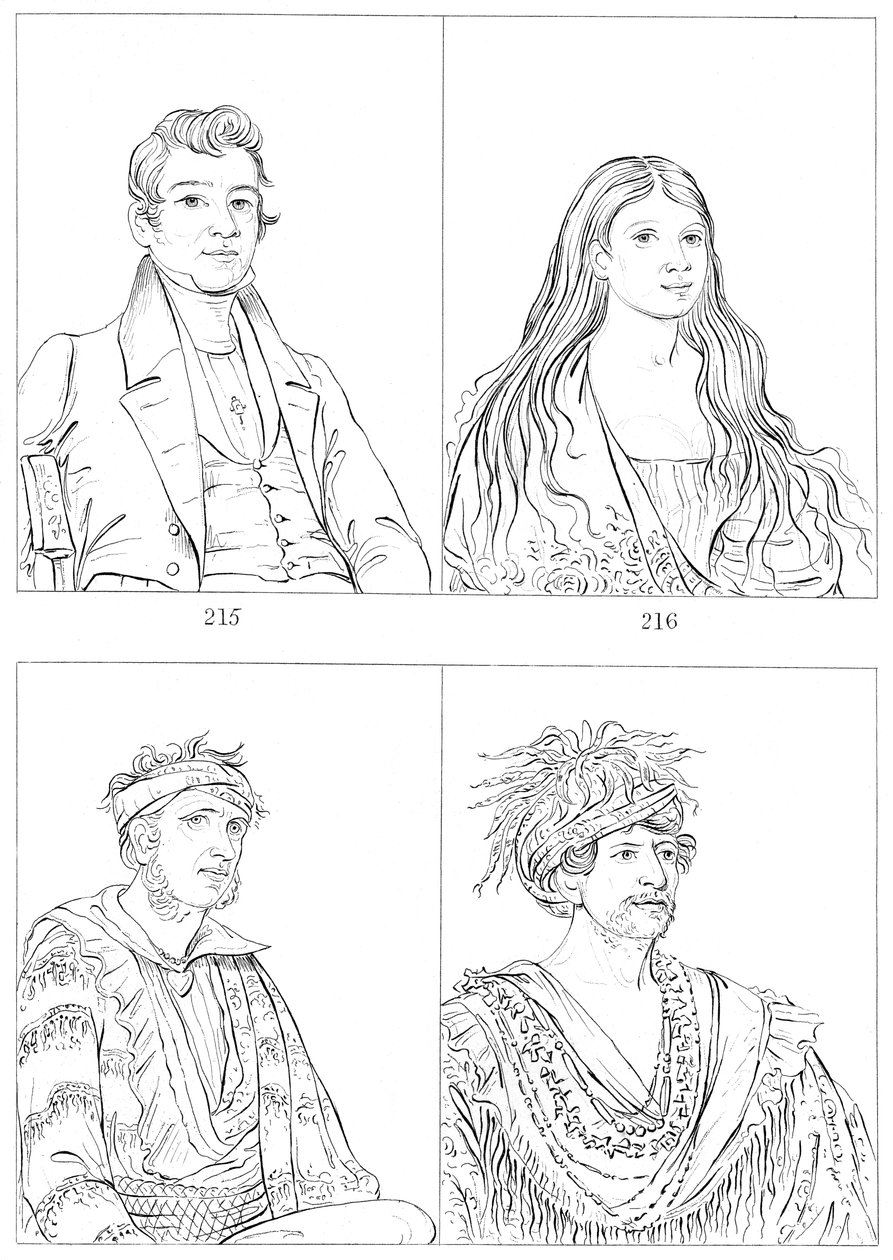切诺基，1841年。 作者 迈尔斯公司