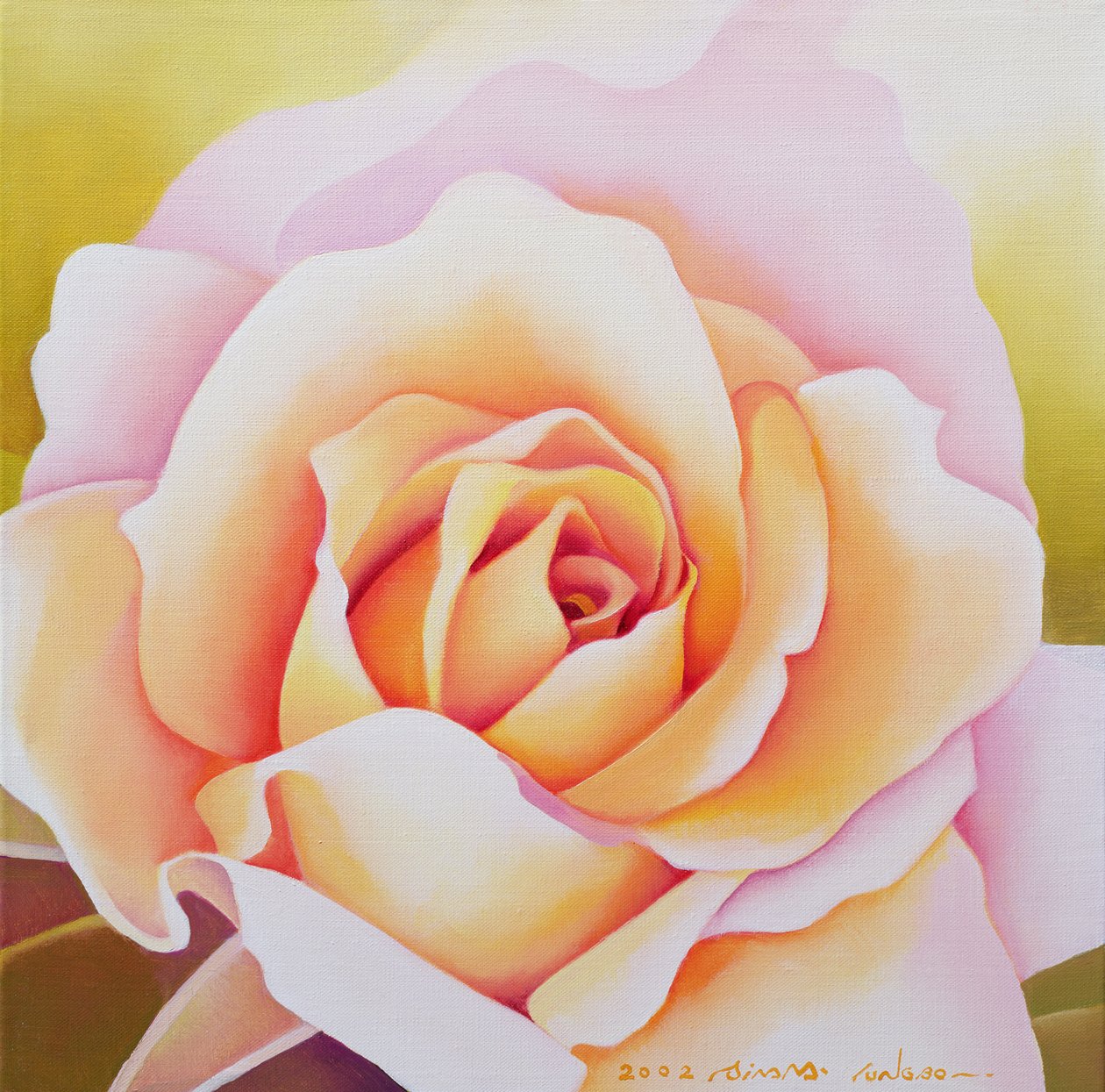 玫瑰，2002年 作者 明博心