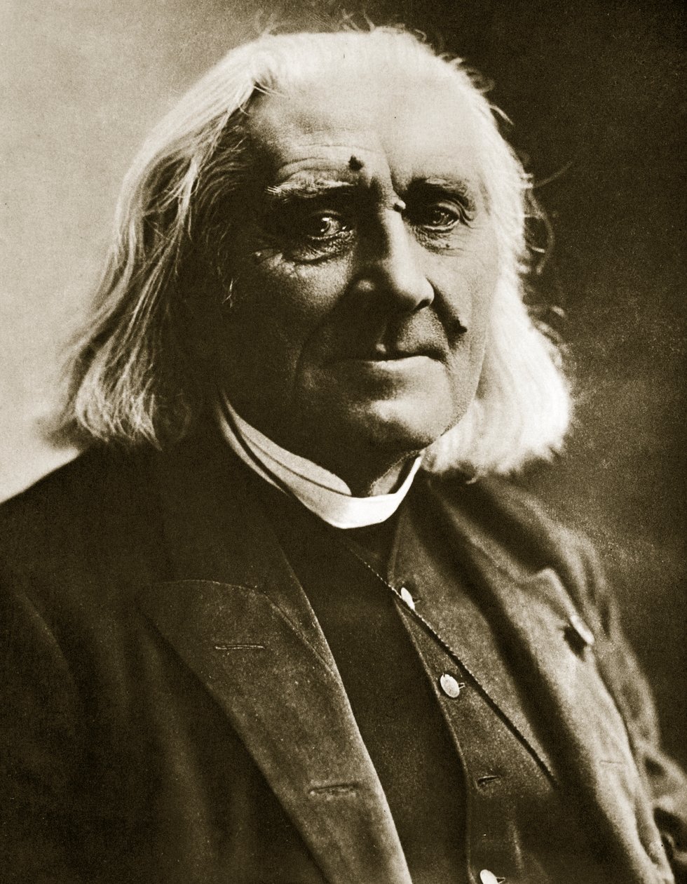 Franz Liszt（棕褐色照片） 作者 纳达尔
