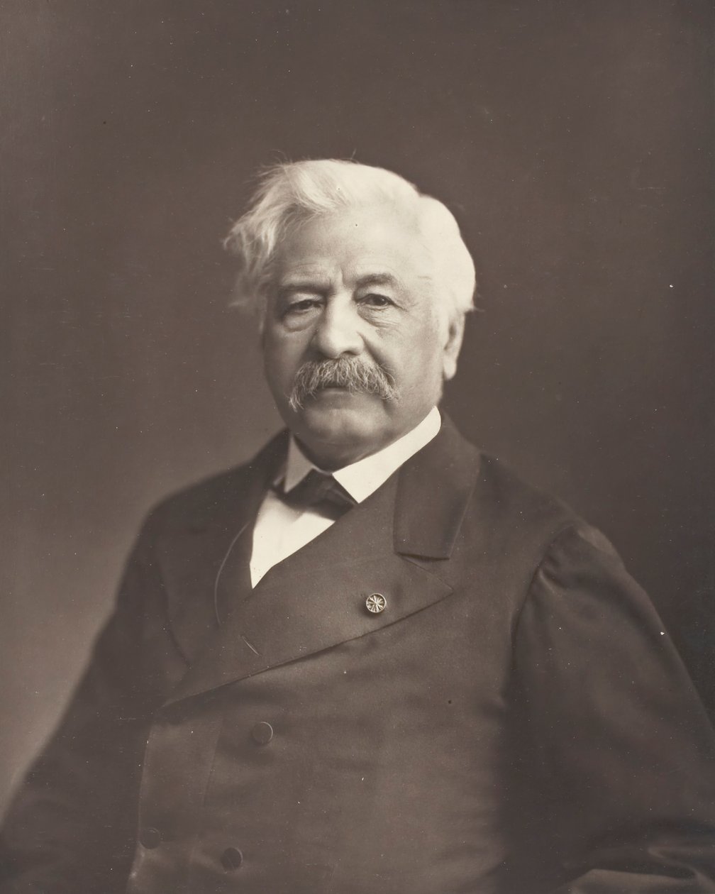 F. de Lesseps，约1876年。 作者 纳达尔