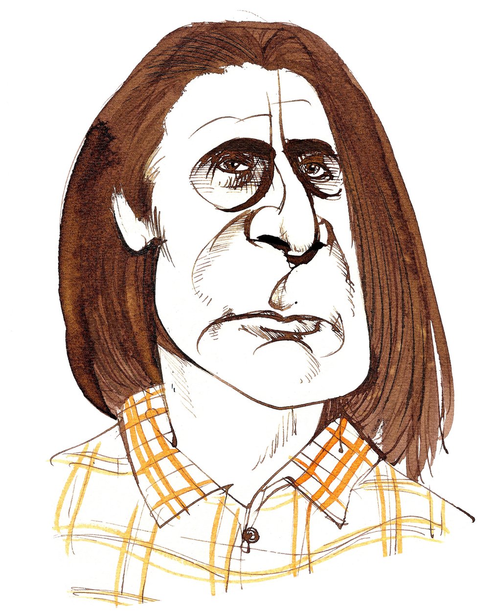 俄罗斯作曲家Alfred Schnittke（1934-98）;漫画 作者 尼尔·奥斯本