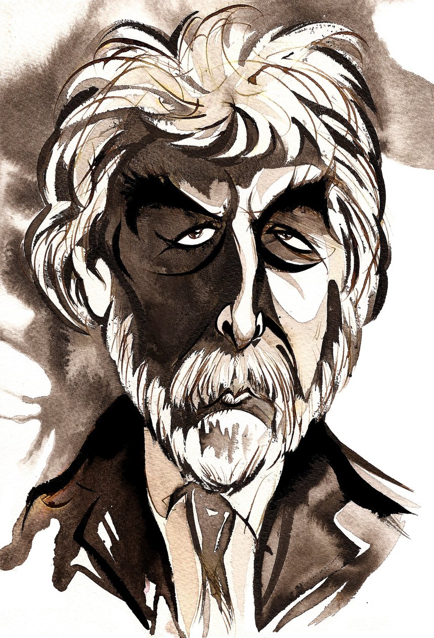 Harrison Birtwistle爵士 - 黑白漫画 作者 尼尔·奥斯本
