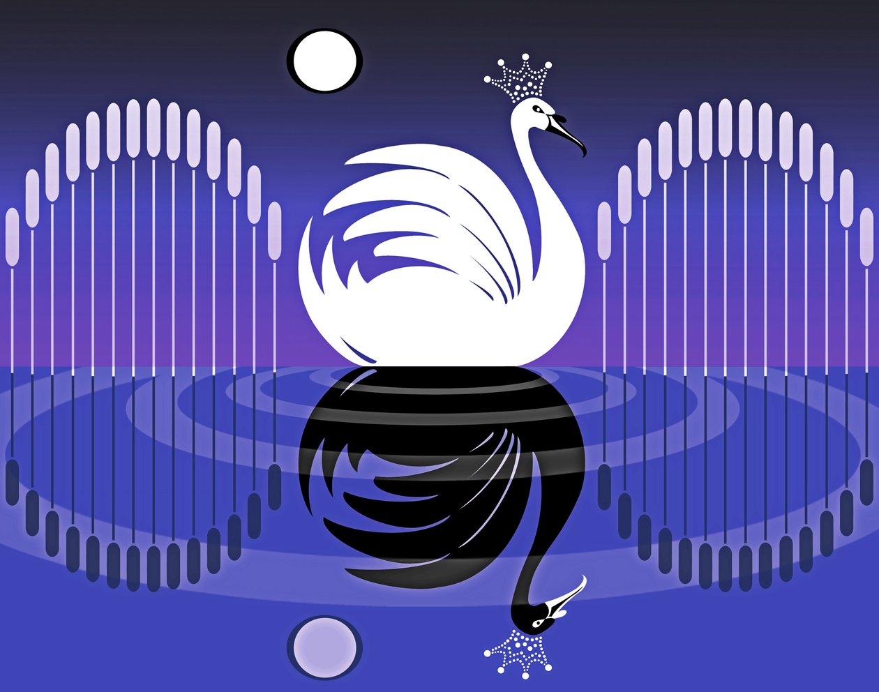天鹅湖二号，2019年 作者 尼尔·奥斯本