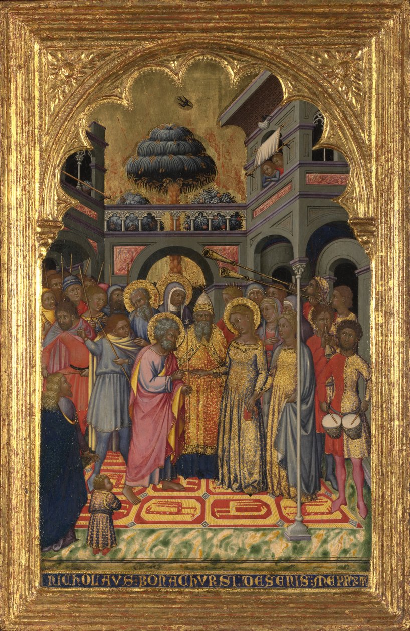 圣母的婚姻 作者 Niccolo di Buonaccorso