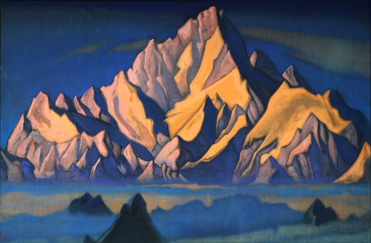 格萨尔的住处》，1947年。 作者 尼古拉斯·罗里奇