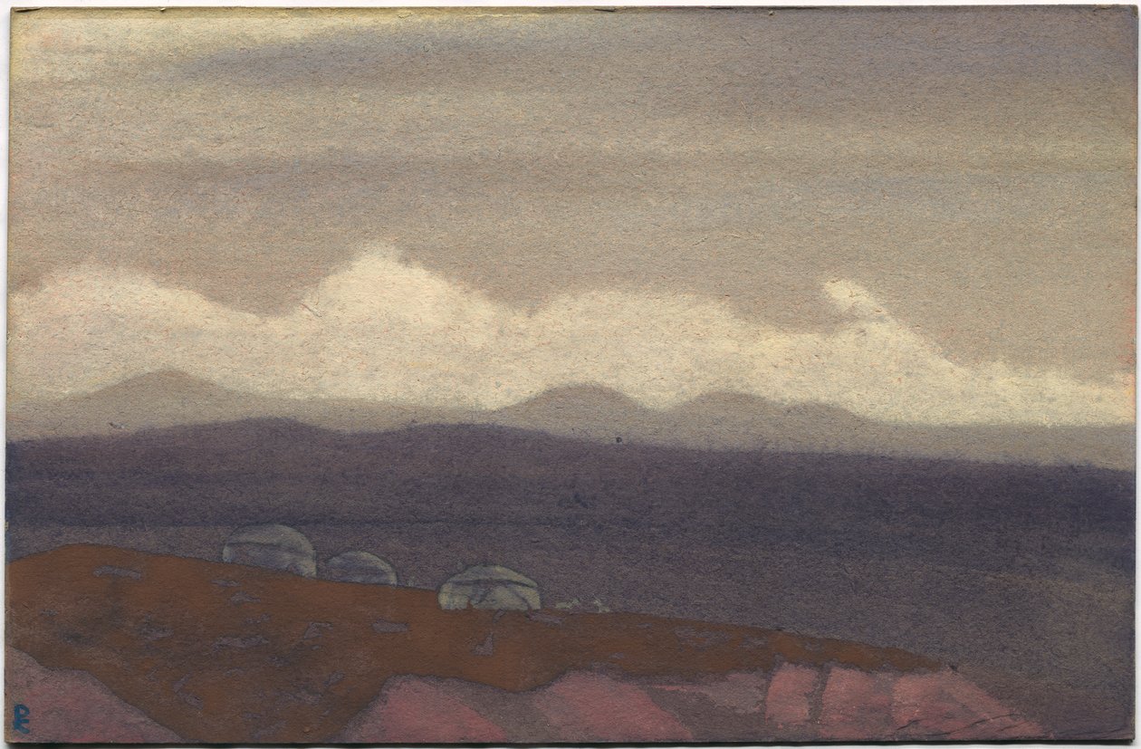 蒙古，单位，1936年 作者 尼古拉斯·罗里奇