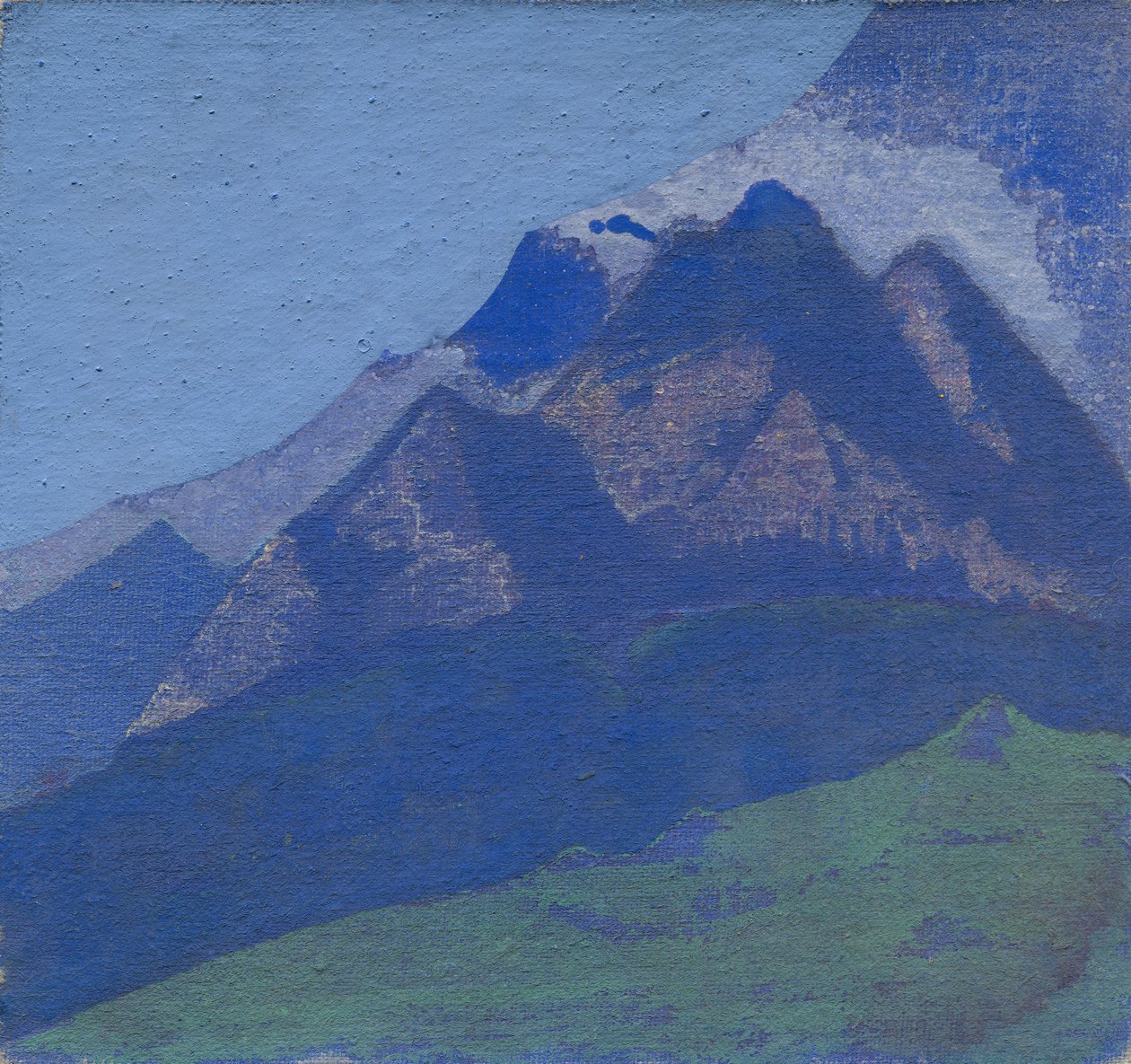 1929年左右的山间书房 作者 尼古拉斯·罗里奇