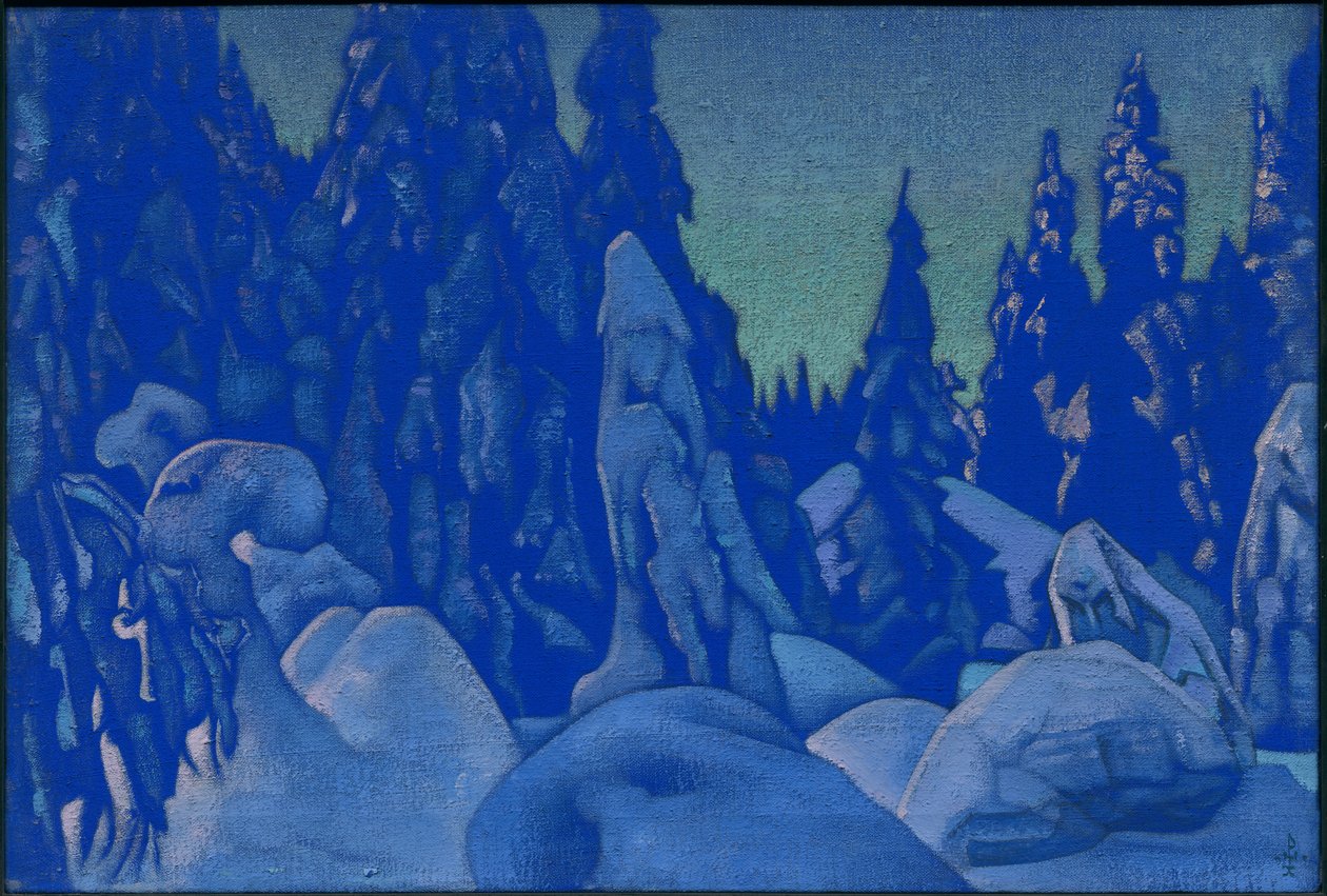 Snow Guardians，1922年 作者 尼古拉斯·罗里奇