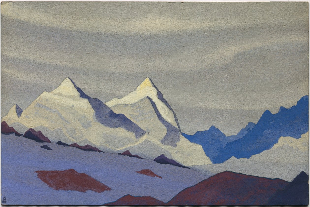 西喜马拉雅山，1936年 作者 尼古拉斯·罗里奇
