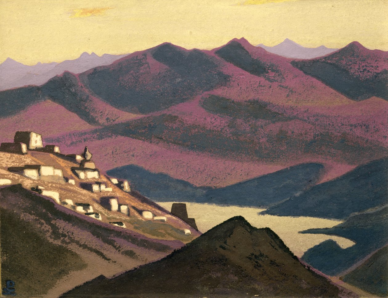 荫祖湖，1937年 作者 尼古拉斯·罗里奇