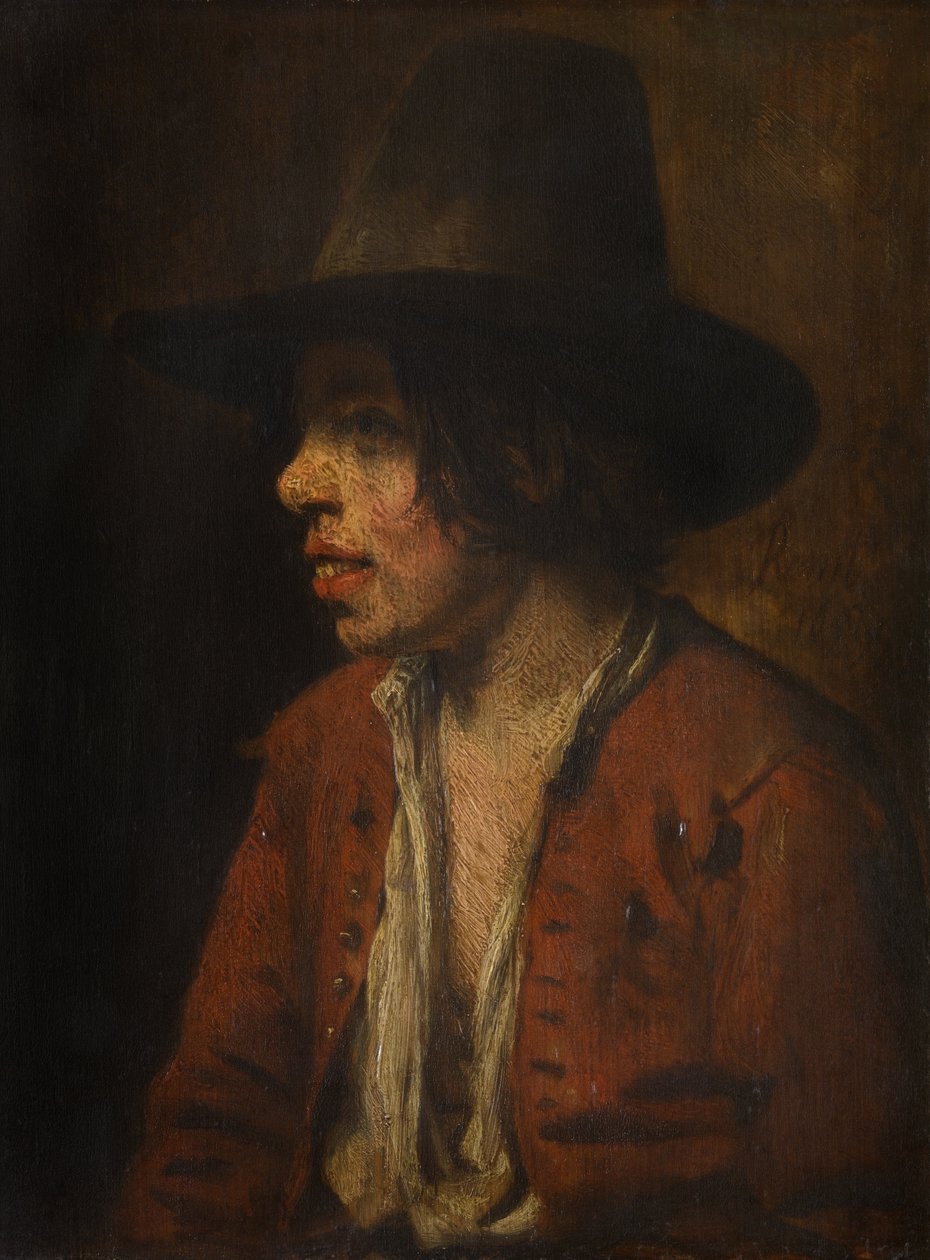 Fisherboy 作者 尼古拉斯·梅斯（Nicolaes Maes）