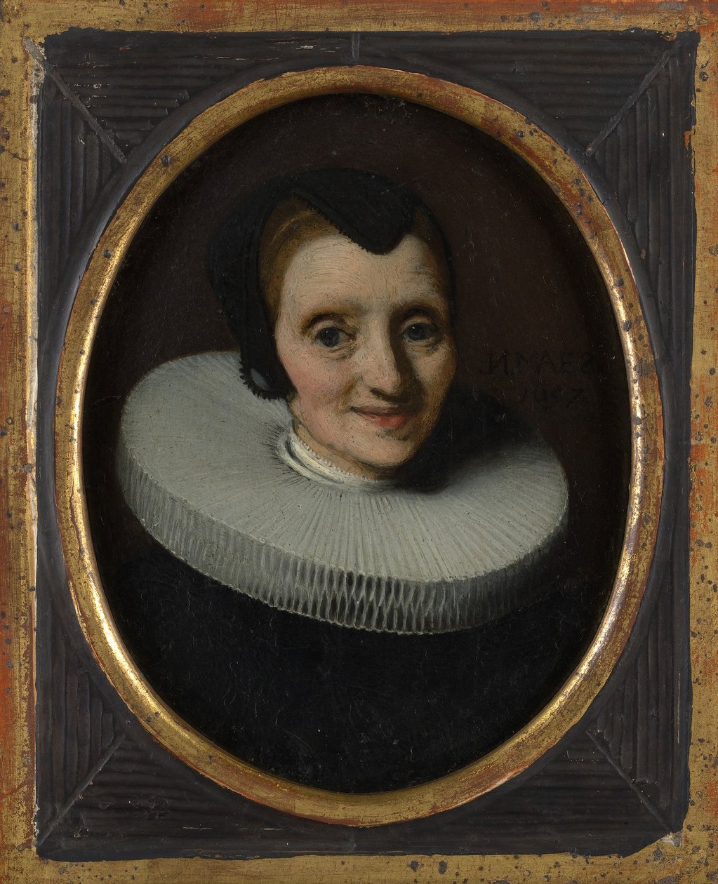 女人的画像，1657年。 作者 尼古拉斯·梅斯（Nicolaes Maes）