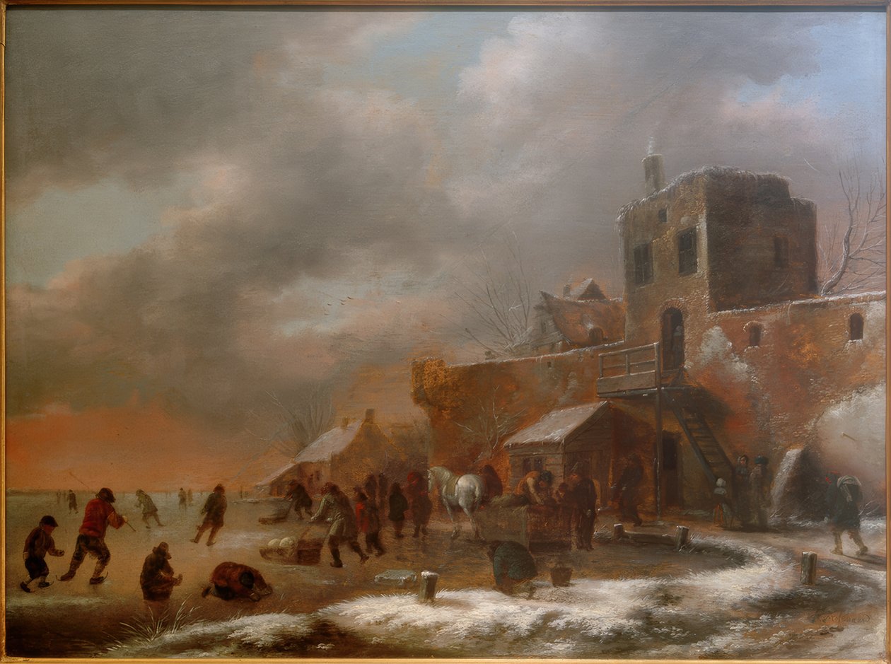 冰快感 作者 尼古拉（Nicolaes Molenaer）