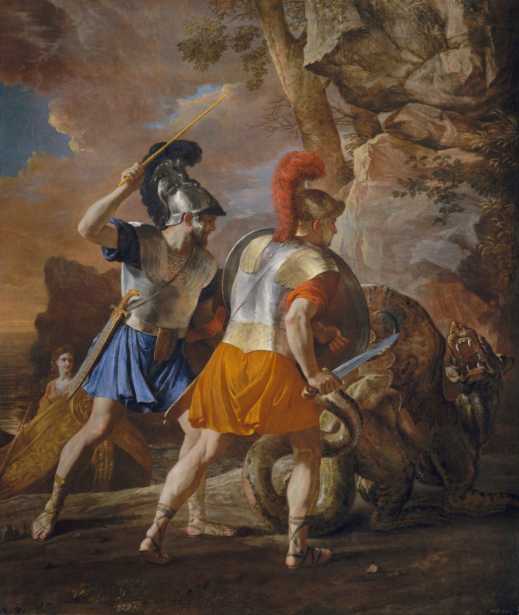 里纳尔多的同伴 作者 尼古拉斯·普桑（Nicolas Poussin）