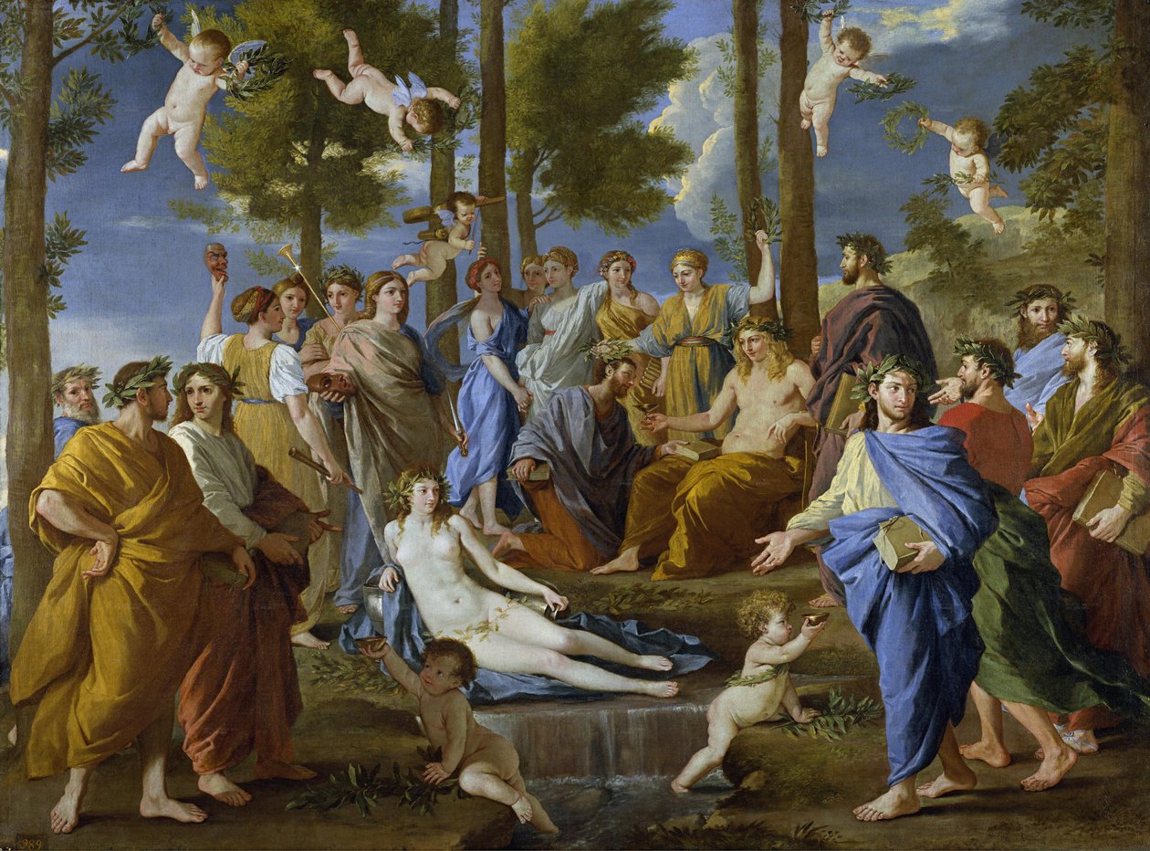 帕纳萨斯 作者 尼古拉斯·普桑（Nicolas Poussin）