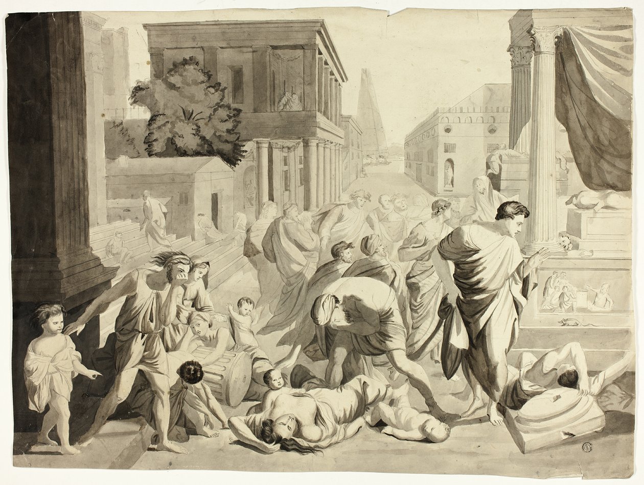 阿什托德瘟疫 作者 尼古拉斯·普桑（Nicolas Poussin）