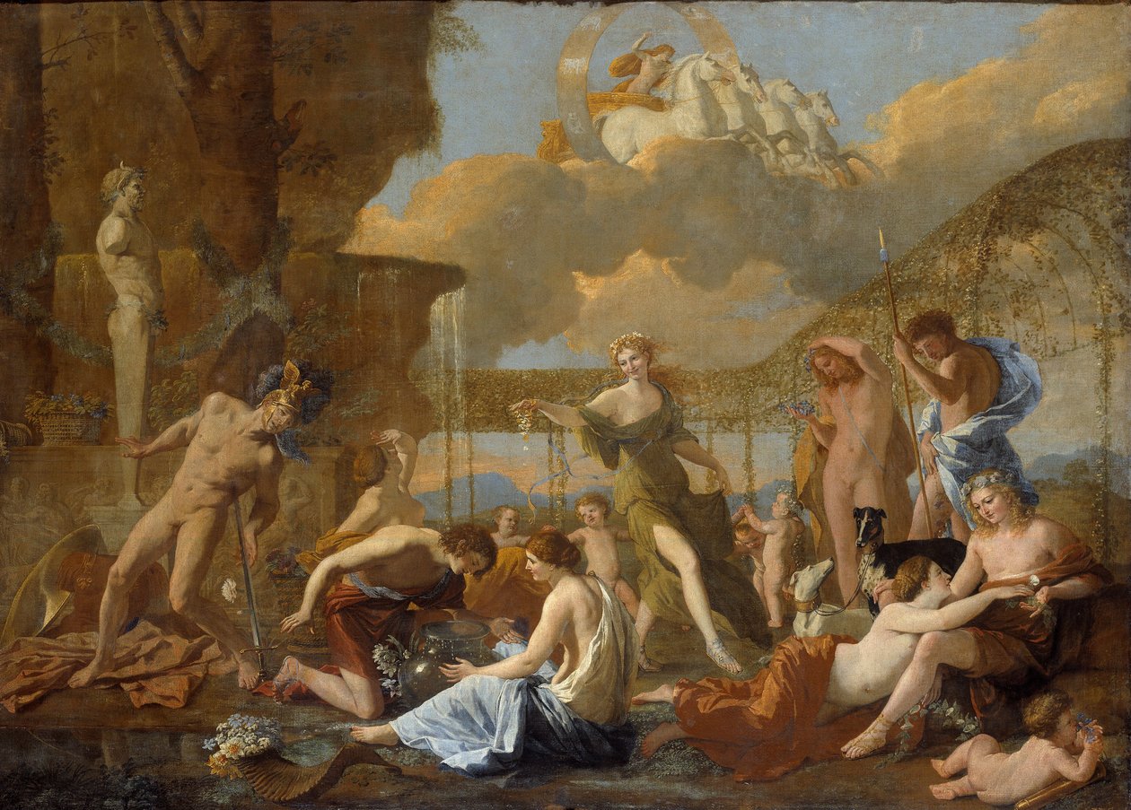 植物群帝国 作者 尼古拉斯·普桑（Nicolas Poussin）