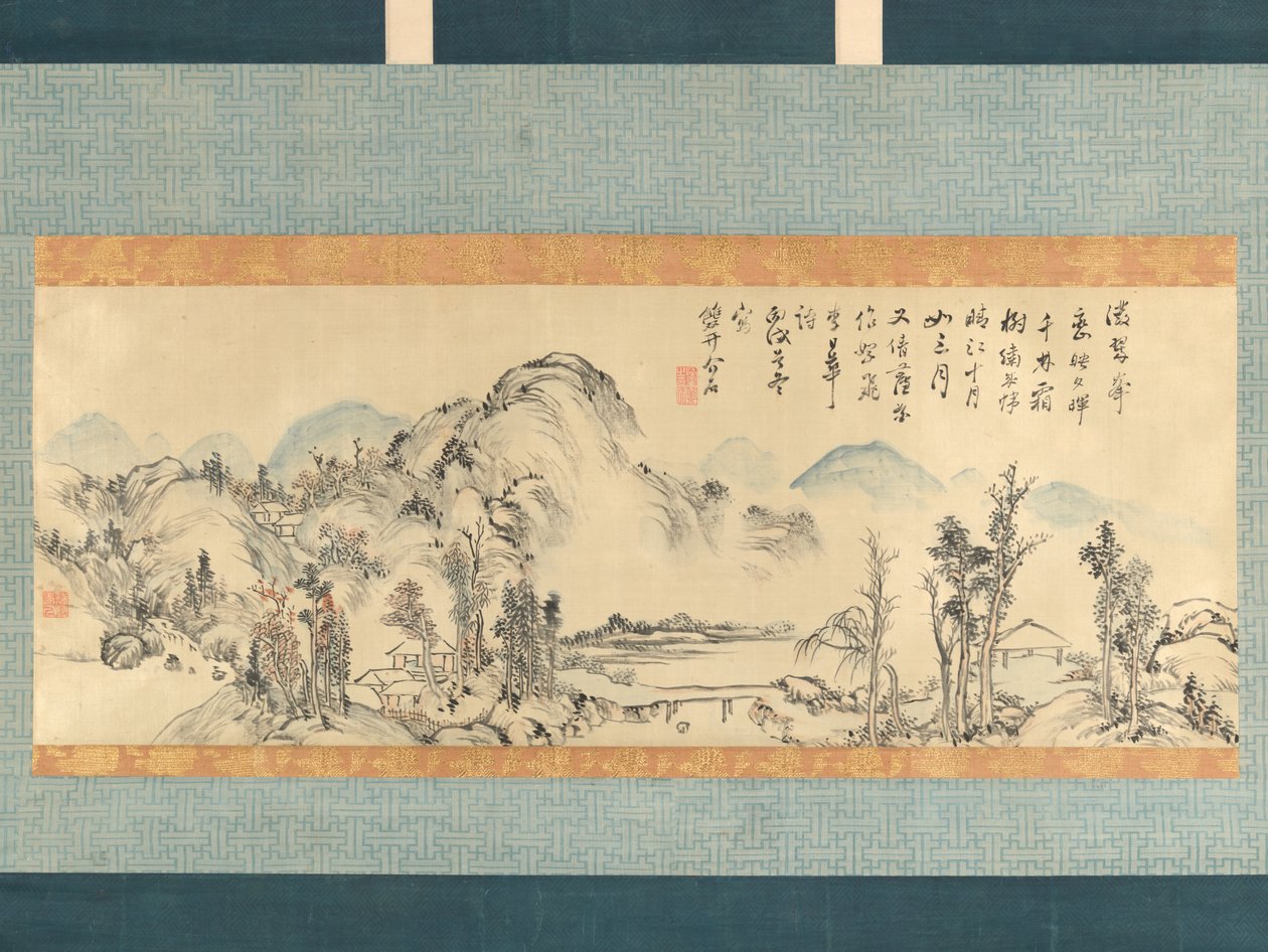 绿峰，1826年。 作者 诺罗怀石料理