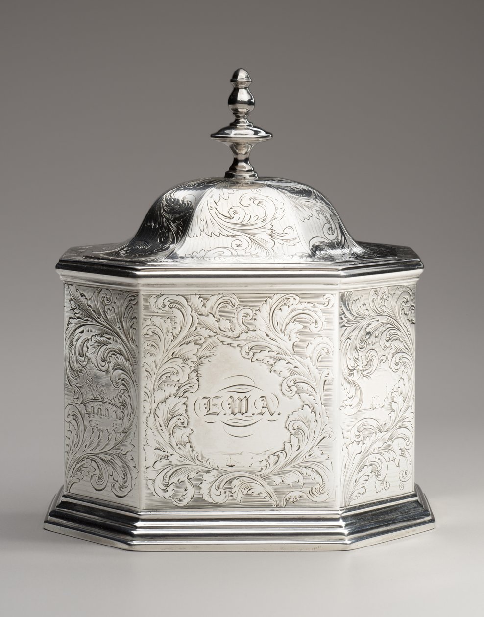 茶罐，1845年 作者 奥巴迪亚里奇
