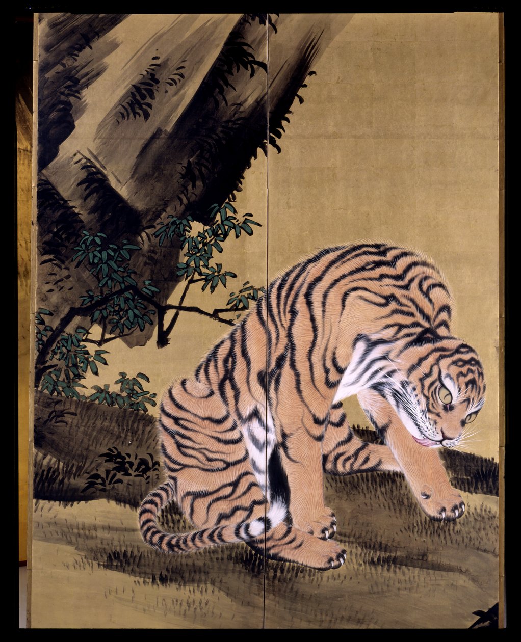 风景中的老虎 作者 国井大文