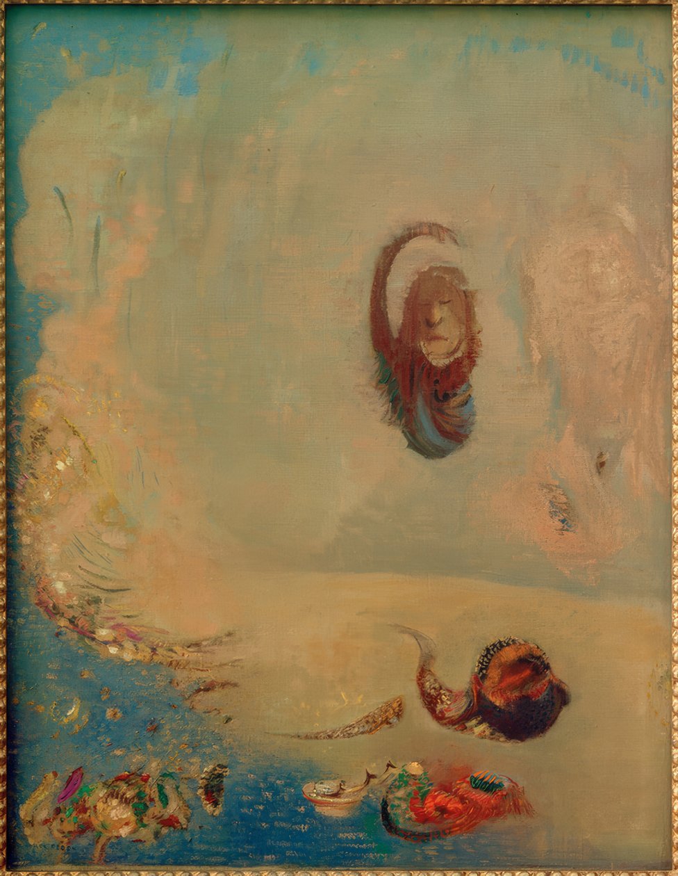 Oannès 作者 奥迪隆·雷顿（Odilon Redon）