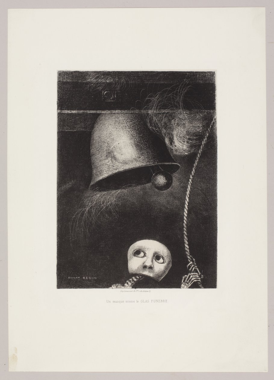 埃德加坡 作者 奥迪隆·雷顿（Odilon Redon）