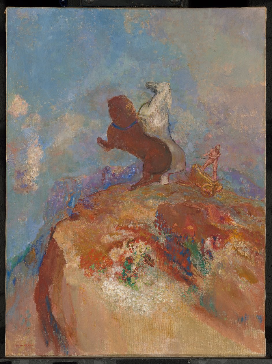 阿波罗 作者 奥迪隆·雷顿（Odilon Redon）