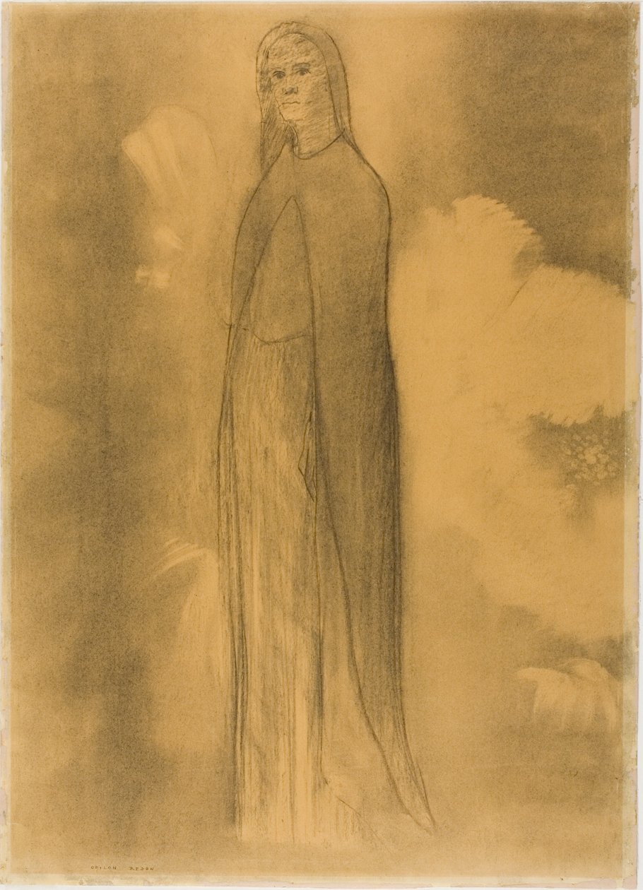 贝阿特丽斯 作者 奥迪隆·雷顿（Odilon Redon）