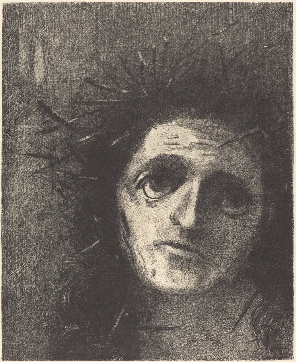 基督 作者 奥迪隆·雷顿（Odilon Redon）