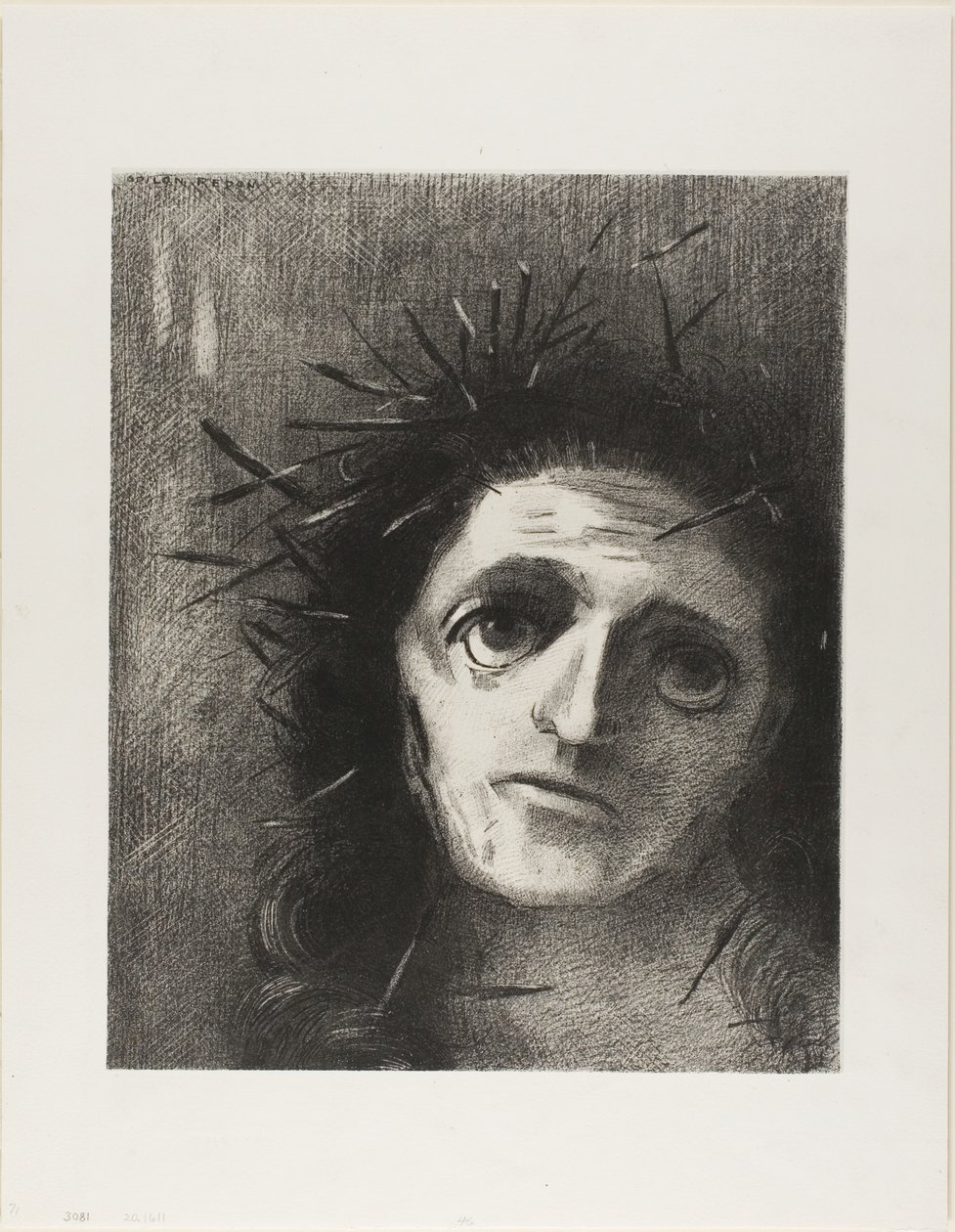 基督 作者 奥迪隆·雷顿（Odilon Redon）