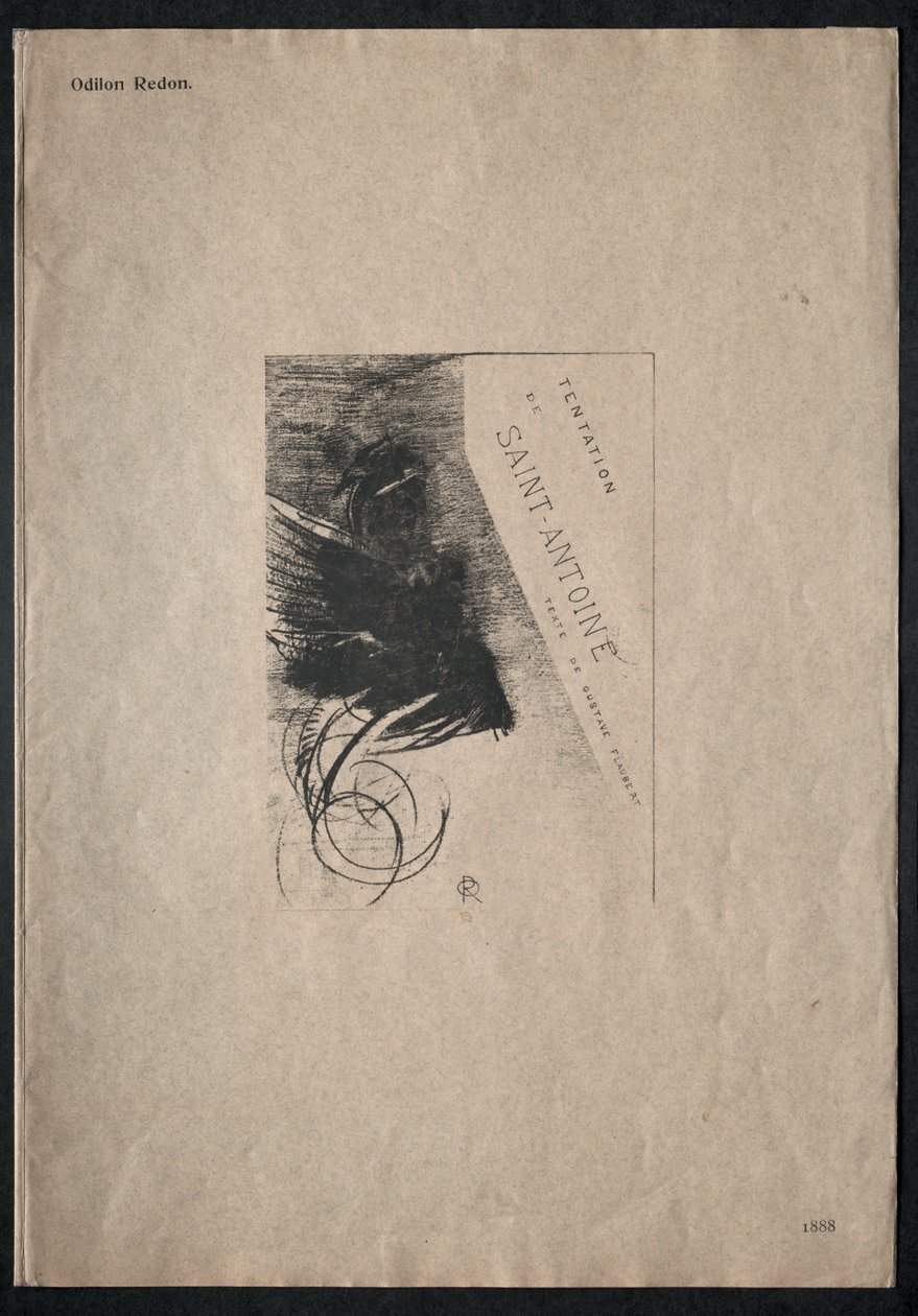封面 作者 奥迪隆·雷顿（Odilon Redon）