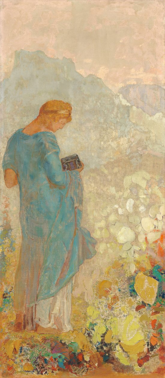 潘多拉 作者 奥迪隆·雷顿（Odilon Redon）